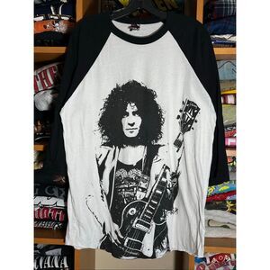 Vintage Rare T-Rex Marc Bolan AOP Baseball Raglan Tee